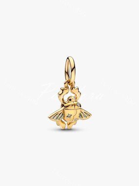 Pandora Disney Aladdin Scarab Beetle Dangle Charm